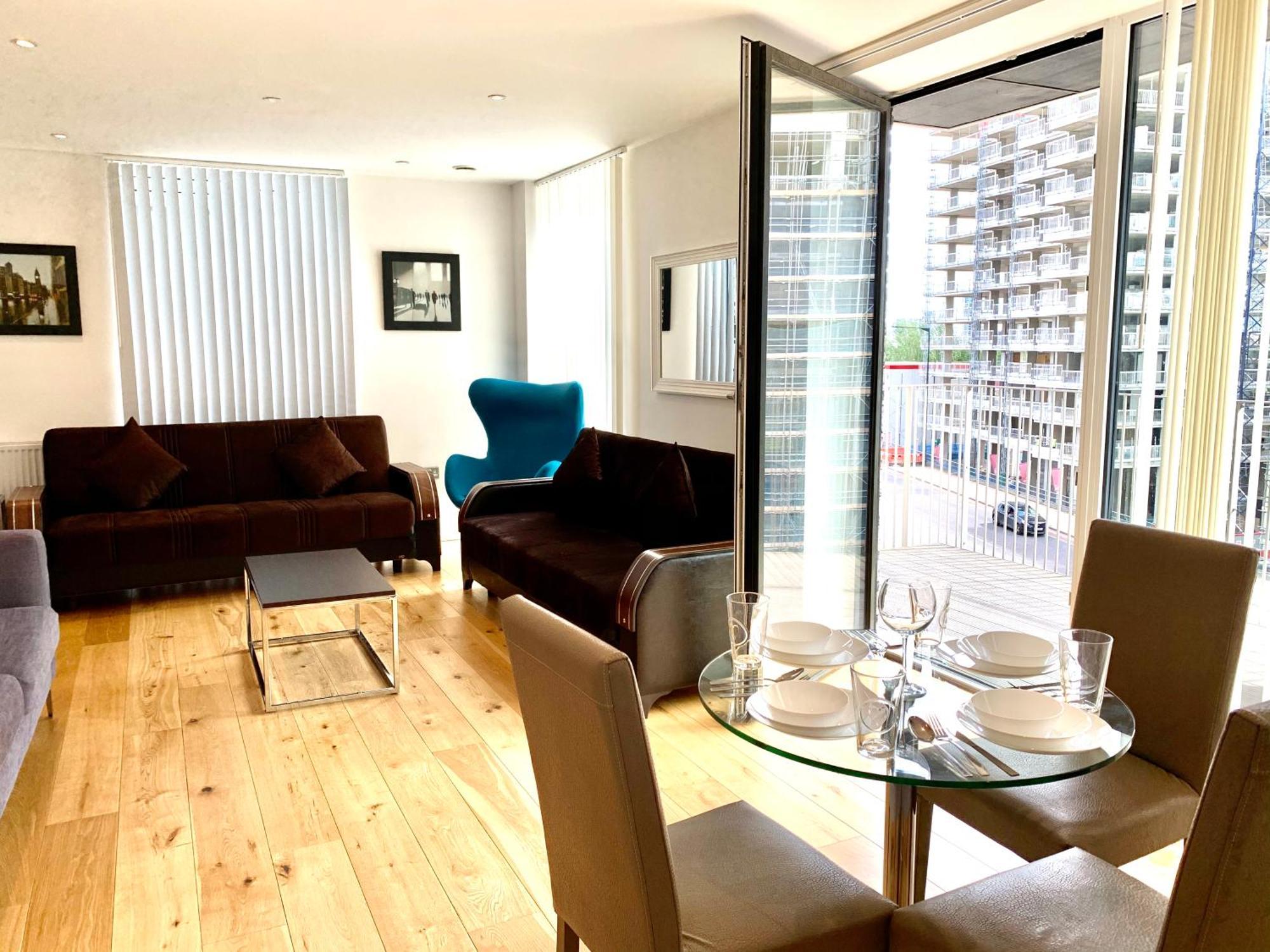 Modern London Excel 2 Bedrooms 2 Bathrooms, Parking, Kitchen, Lounge, Balcony Apartment Εξωτερικό φωτογραφία